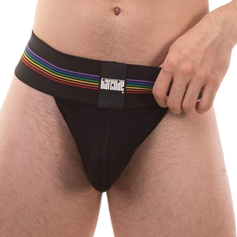 Barcode Berlin Thong Proud Boy Noir